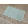 Alfombra Baño Microfibra Liso – Verde Almendra