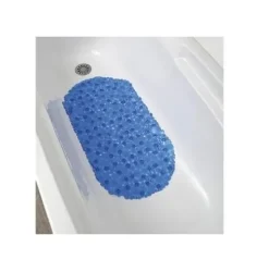 Alfombra Baño PVC Burbuja – Azul Marino