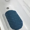 Alfombra Baño PVC Burbuja – Azul Pavo
