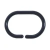 Anillas de Cortina PVC – Negro
