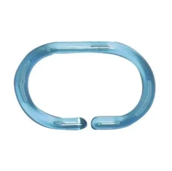 Anillas de Cortina PVC – Turquesa Translucida