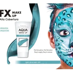Aqua Makeup Azul