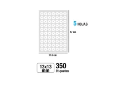 Arandelas Autoadhesivas 350U 5H