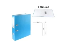 Archivador AZ Azul Claro