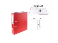 Archivador AZ Rojo