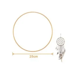 Aro Metálico Oro 25cm