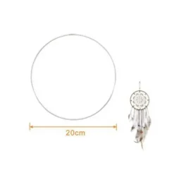 Aro Metálico Plata 20cm
