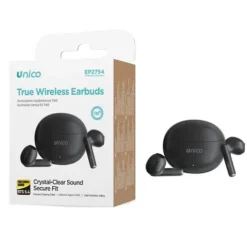 Auriculares Bluetooth TWS Semi In Ear Negro