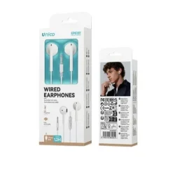 Auriculares Semi-Intrauditivos con Micrófono Blanco