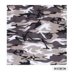 Bandana Camuflaje Gris