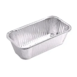 Bandeja Aluminio Plum Cake Rectangular 24,7×13,3×7,3cm