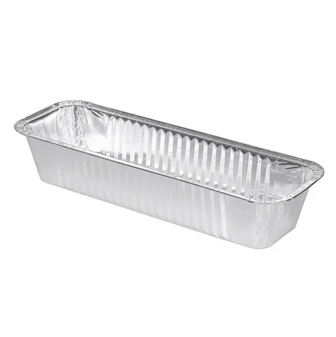 Bandeja Aluminio Plum Cake Rectangular 31×10,5×5,5cm
