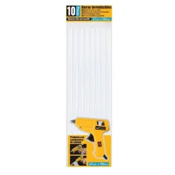 Barras Silicona Termofusibles 7x180MM 10PCS Trans