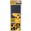 Barras Silicona Termofusibles 7x180MM 10PCS Negro
