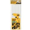 Barras Silicona Termofusibles 11x180MM 6PCS Blanco