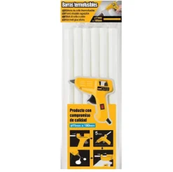 Barras Silicona Termofusibles 11x180MM 6PCS Blanco