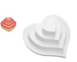 Base para Tartas de Chuches Poliespán Corazón
