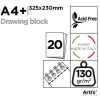 Block de Dibujo A4+ 20H 130G