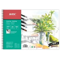 Block de Dibujo Pintura A4+ 20Hojas