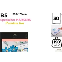 Block de Marker Paper B5 30H 190G
