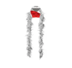 Boa Plumas Blanco