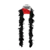 Boa Plumas Negro