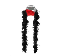 Boa Plumas Negro