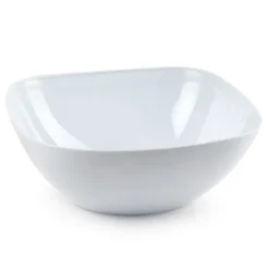 Bol Cuadrado Opal 2700ml Blanco