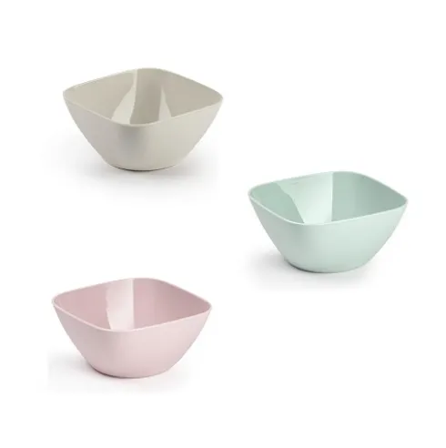 Bol Cuadrado Opal 680ml VRM
