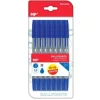 Bolígrafo Azul Punta 1.0mm 21pcs