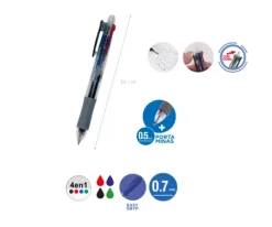 Bolígrafo 4 Colores