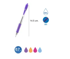 Bolígrafo Gel Colores