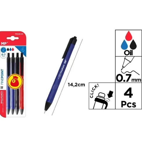 Bolígrafo Tinte Aceite 0.7mm