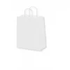 Bolsa Papel Blanco 20+8x24cm