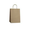 Bolsa Papel Kraft 20+8x24cm