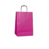 Bolsa Papel Rosa Fucsia 24+11x34cm