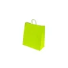 Bolsa Papel Verde Lima 20+8x24cm
