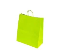 Bolsa Papel Verde Lima 32+12x40cm