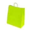 Bolsa Papel Verde Lima 44+20x51cm