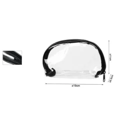 Bolsa Transparente PVC 19×5.5x11cm