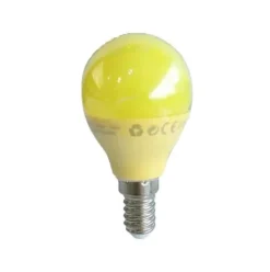 Bombilla G45 E14 3.5W Amarillo