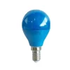 Bombilla G45 E14 3.5W Azul