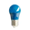 Bombilla G45 E27 3.5W Azul