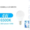 Bombilla Led G45 Bola Luz Fría