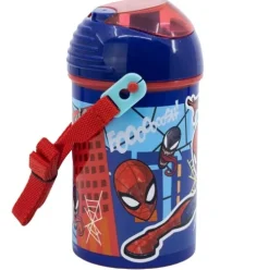 Botella Pop Up 450 ML Spiderman Mob Rules
