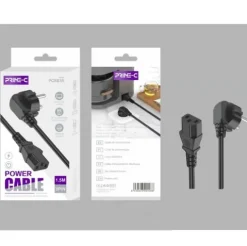 Cable de Alimentación 3 PIN 1.5M Negro