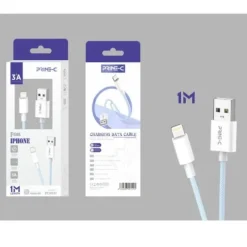 Cable USB-A a Lightning 1M 3A Azul