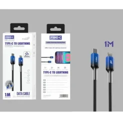 Cable USB-C a Lightning Gradient 1M 30W Negro