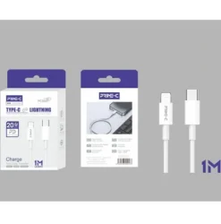 Cable USB-C a Lightning 20W Blanco