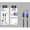Cable USB-C a USB-C Gradient 1M 67W Negro